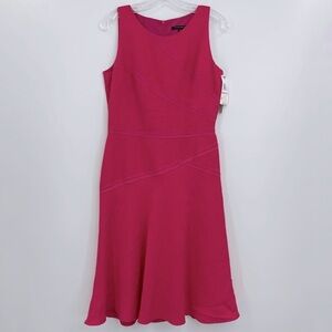David Meister fit and flare midi dress